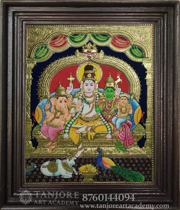 shivan family thanjavur painting online