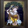 Krishna with Flute Thanjavur painting online