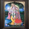 Krishna Radha-Tanjore art paintings highly embossed